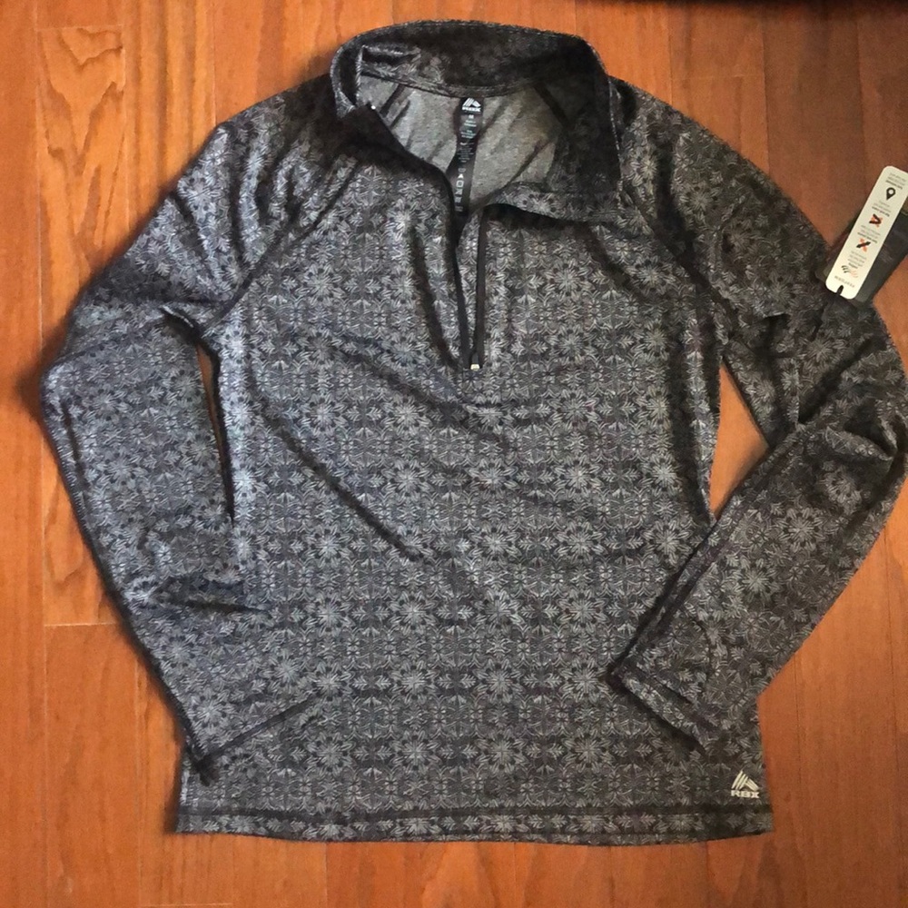 NWT RBX Active Performance Quarter Zip Top